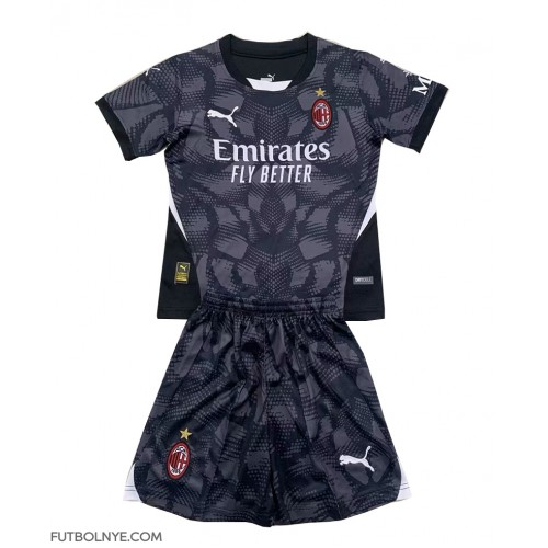 Camiseta AC Milan Portero Primera Equipación para niños 2024-25 manga corta (+ pantalones cortos)